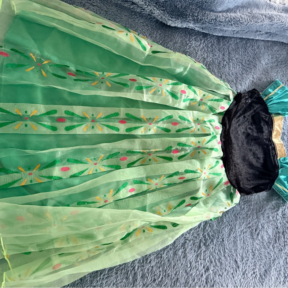 Anna-Inspired Princess Dress by Shein | Girls US 5–6 | Never Worn - Picture 6 of 8